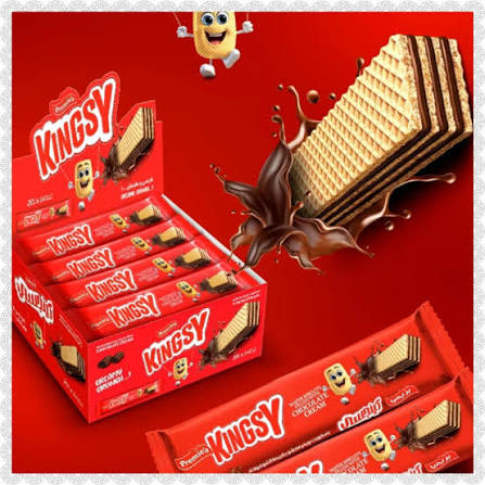 Premiea Kingsy Chocolate Cream Wafer 20gms