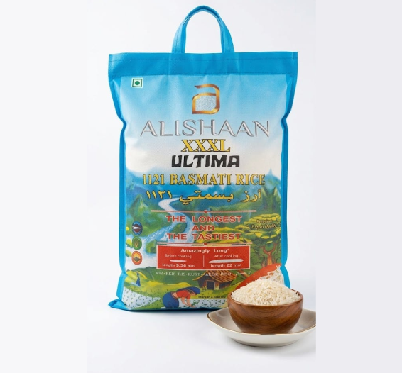 Alishaan XXXL 1121 Basmati Rice 5kgs