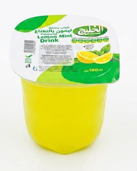 Al Khaleej Lemon Mint Flavored Drink 180ml