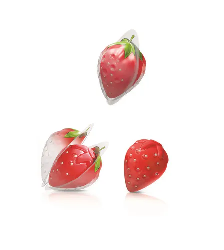 Juicy Gummy Strawberry 3D